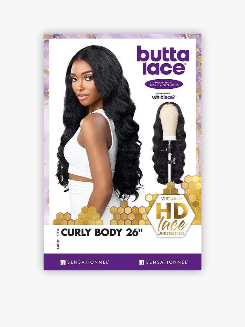 Sensationnel Butta Undectable HD Lace Curly Body 26"