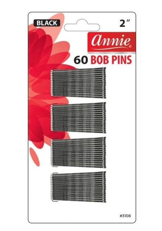 ANNIE 60PC BOB PINS 2"