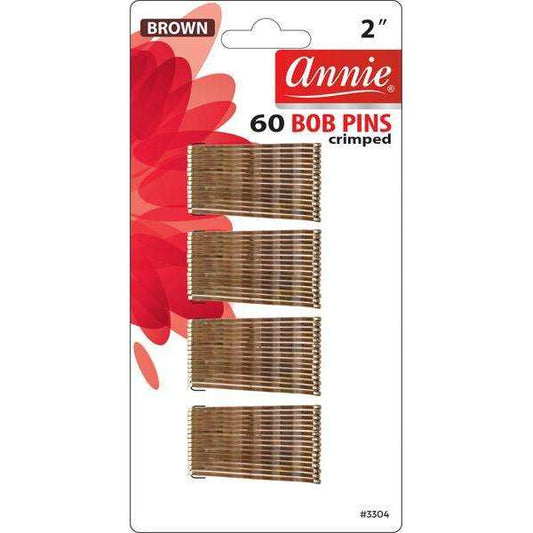 ANNIE 60PC BOB PINS 2"