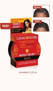 CREME OF NATURE ARGAN OIL PERFECT EDGES EXTRA HOLD