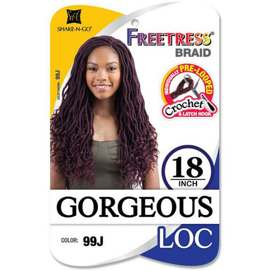 FREETRESS: GORGEOUS LOC 18'' CROCHET BRAIDS